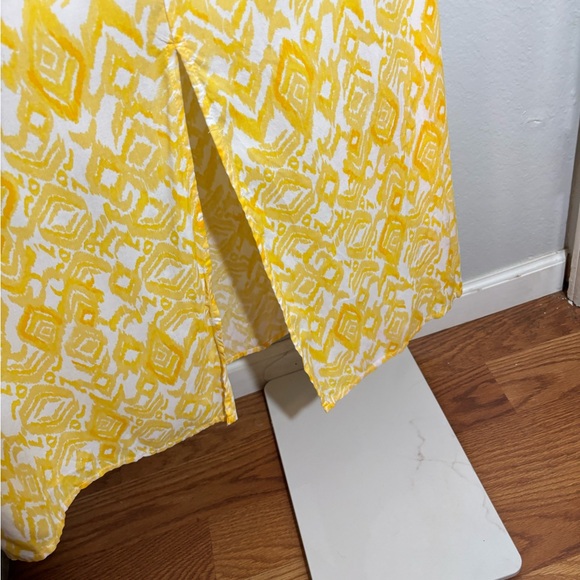 Jessica Simpson Yellow Halter Maxi Sundress - Picture 4 of 8